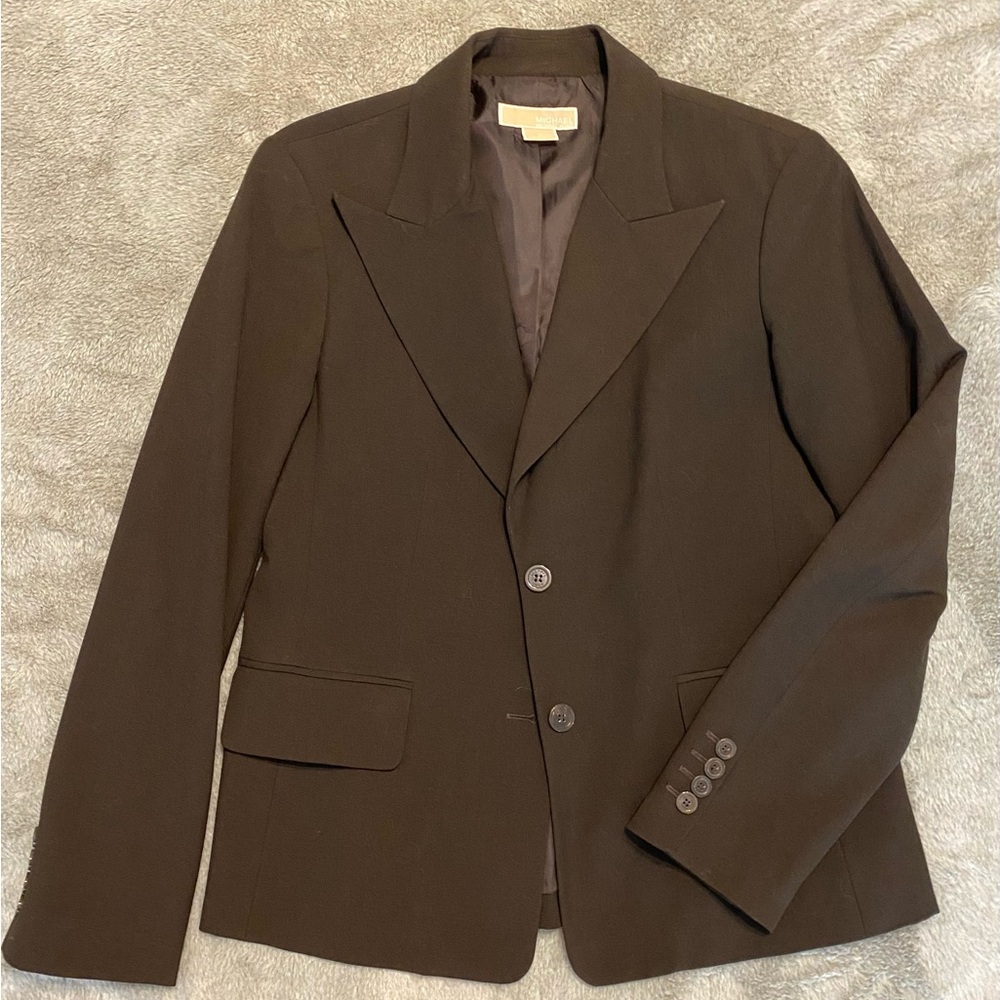 Michael Kors Dark Brown Blazer